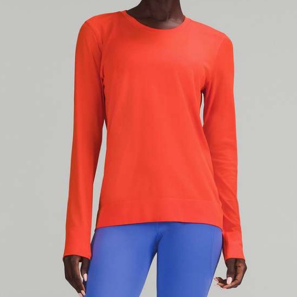 lululemon athletica Tops - Lululemon Swiftly Relaxed Long-Sleeve Shirt Size 8
